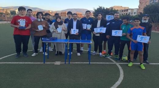الجمعية الرياضية المدرسية لمؤسسة منجي للتعليم الخصوصي ببركان تنظم النسخة الأولى من دوري رمضان لكرة القدم المصغرة