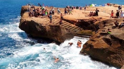 وفاة مفجعة لصياد ينحدر من بركان بعد سقوطه من مرتفع يفوق 25 متر برأس الماء