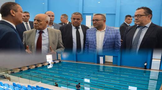 العربي التويجر يشرف على افتتاح المسبح “الشبه أولمبي” بتاوريرت.