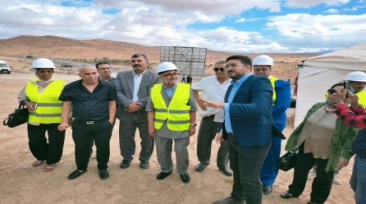 زيارة ميدانية لورش بناء محجز الكلاب الضالة الجديد بوجدة