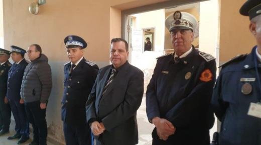 رئيس المنطقة الاقليمية للأمن الوطني بجرسيف يصدر تعليماته لتأمين ليلة رأس السنة الجديدة