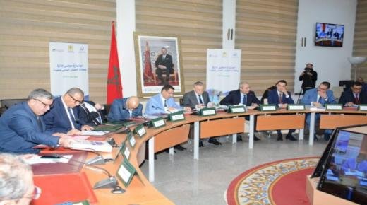 والي جهة الشرق الخطيب لهبيل يترأس اجتماع المجلس الإداري للوكالة الحوض المائي لملوية