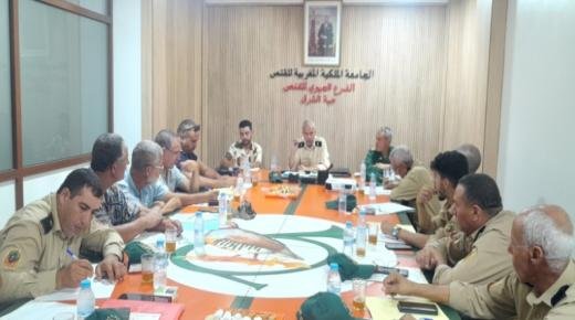 الفرع الجهوي للقنص بجهة الشرق يعقد اجتماعاً تنسيقياً مع الحراس الجامعيين استعداداً لموسم القنص