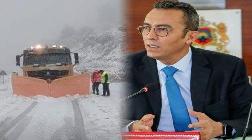 عامل إقليم تاوريرت في زيارة تفقدية إلى قيادة الزوى