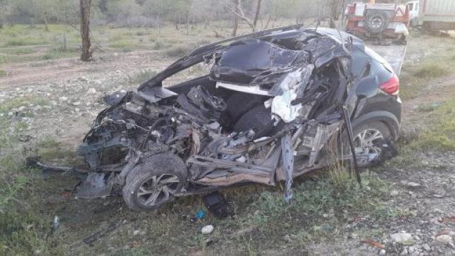 مصرع سائق سيارة خفيفة في حادثة سير بالطريق الوطنية رقم 6