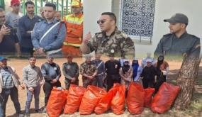 تعبئة مدنية ومؤسساتية في حملة لتنظيف الفضاءات السياحية بتافوغالت