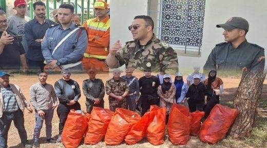 ​تعبئة مدنية ومؤسساتية في حملة لتنظيف الفضاءات السياحية بتافوغالت
