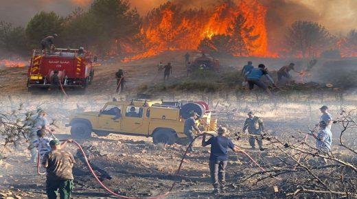حريق غابوي بمحيط “طابوعبان” يستنفر السلطات المحلية