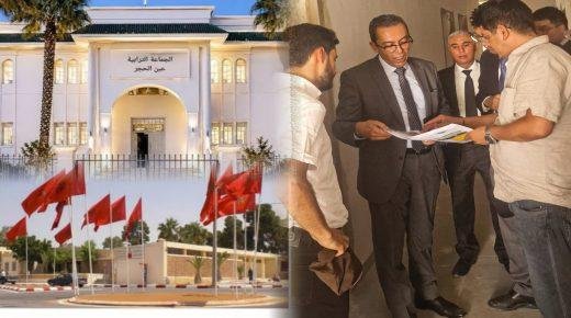  عامل الإقليم يتفقد سير أوراش تنموية بجماعتي العيون سيدي ملوك و عين الحجر