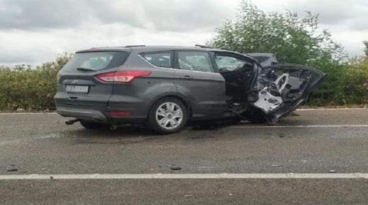 وفاة ابن و إصابة الاب بجروح في حادثة سير خطيرة بين بركان وأكليم