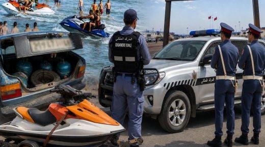 حملة أمنية بشواطئ أركمان بعد مصرع قاصر.. بين فرض القانون وحماية الأرواح