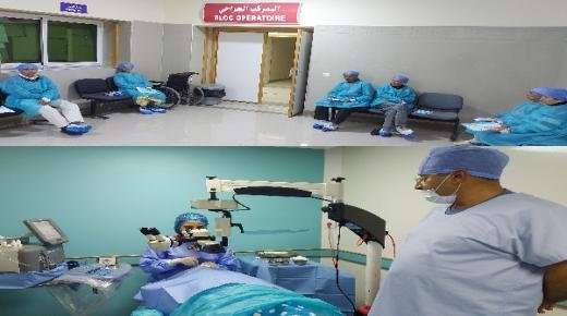 تنظيم حملة طبية مجانية في جراحة العيون ببركان لفائدة 250 مستفيدا