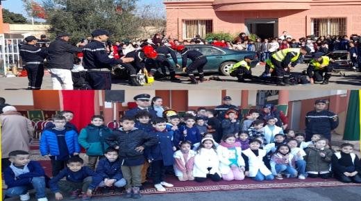 مؤسسة منجي للتعليم الخصوصي ببركان تحتفي باليوم الوطني للوقاية المدنية