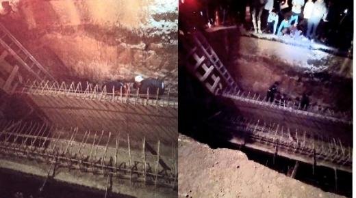 غياب التشوير الطرقي يتسبب في سقوط رجل داخل حفرة على مستوى الطريق الوطنية الرابطة بين بركان والناظور