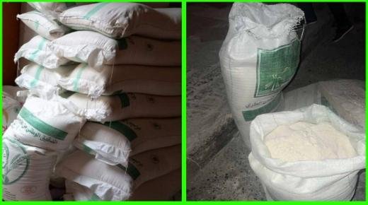 تفكيك شبكة إجرامية للمتاجرة في الدقيق المدعم ببركان وجرسيف وحجز 60 طناً