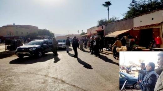 السلطات المحلية تقوم بحملة واسعة لتحرير الملك العمومي بجماعة مداغ