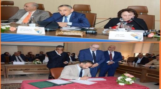 انعقاد الدورة 21 للمجلس الإداري للوكالة الحضرية بوجدة بحضور الخطيب الهبيل والي جهة الشرق