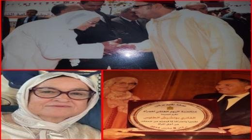 وجه من مدينتي… الحاجة الطاووس القادري بودشيش قيدومة العمل الجمعوي ورمز العطاء ببركان