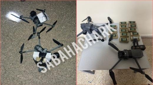 الدرك الملكي يجهض عملية تهريب نوعية باستعمال طائرات مسيّرة بجماعة اغبال إقليم بركان