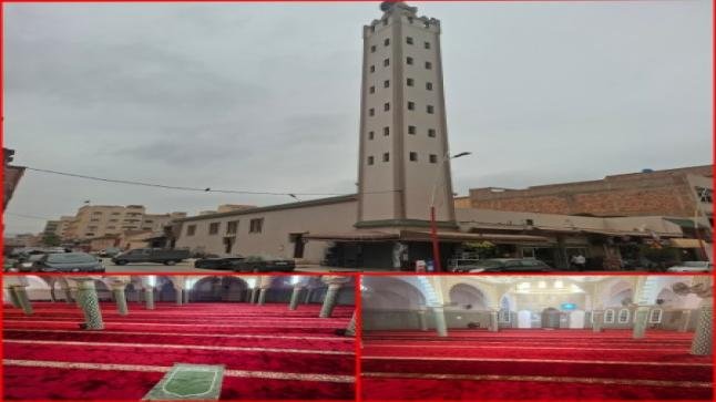 كلمة شكر وعرفان للمحسنين المساهمين في تفريش مسجد القدس بالحي الحسني ببركان