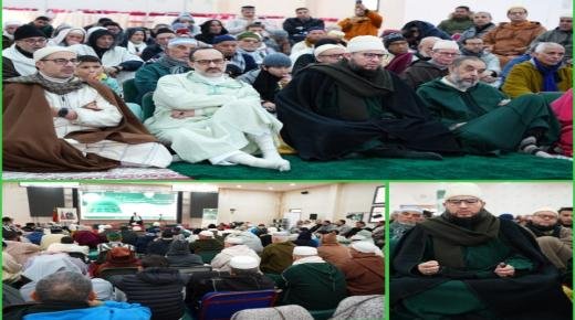 مجالس الأنوار” بمداغ تواصل إشعاعها الروحي في يومها الخامس بتلاوة من “الجامع الصحيح” ومحاضرة حول تعظيم مقام النبوة في الوجدان المغربي