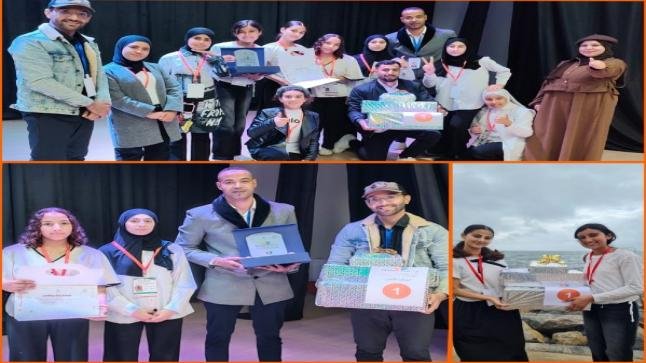 ثانوية الوحدة الإعدادية من بركان تحتل المرتبة الأولى في المسابقة الجهوية للمسرح المدرسي بالناظور