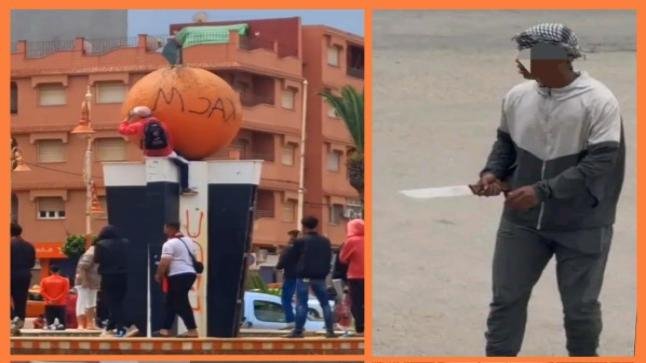 عاجل… توقيف أربعة من مشجعي الكوكب المراكشي بعد تخريب مجسم وحيازة سلاح أبيض على هامش مواجهة النهضة البركانية