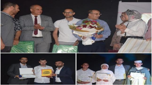 ثانوية الوحدة الإعدادية تكرم أطرها المتقاعدين وتحتفي بتألق تلاميذها وأساتذتها في مجالات الأنشطة بدار الثقافة ببركان