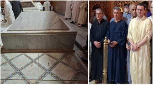 جنازة مهيبة للحاجة عائشة بكاوي زوجة عامل إقليم بركان السابق المرحوم احميدة القادري بودشيش