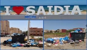 أكوام النفايات تحاصر السعيدية… والمسؤولون مطالبون بتدخل عاجل لإنقاذ الموسم السياحي