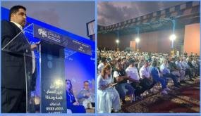 الحسين القاسمي، محمد إبراهيمي ويونس سكوري، يلقون كلمتهم في اللقاء التواصلي لحزب “البام” مع ساكنة لعثامنة بحضور لقجع وقيادات الحزب