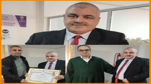 المصلحة الجهوية للوعاء الضريبي ببركان تحتفي بمراد حمودي الذي أحيل على التقاعد