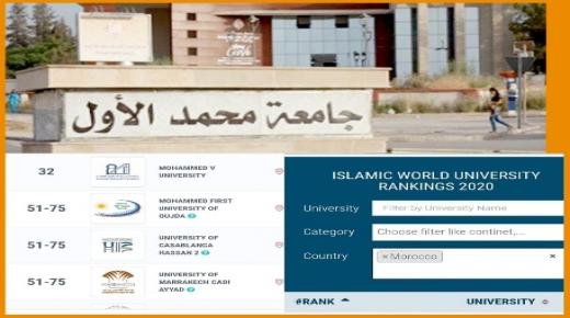 جامعة محمد الأول بوجدة كثاني أفضل جامعة على المستوى الوطني حسب مركز ISC