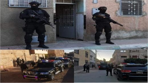 تفكيك خلية إرهابية تتألف من أربعة متشددين يرتبطون بما يسمى بتنظيم “الدولة الإسلامية” بوجدة