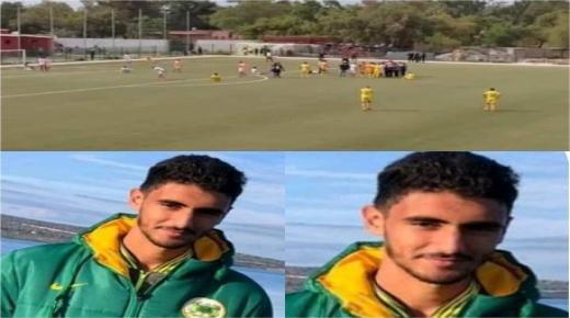 وفاة لاعب فريق نجم الشباب البيضاوي رضى الساقي أثناء مباراة فريقه ضد حسنية بنسليمان