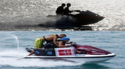 الدرك البحري لمارينا يجهض محاولة للهجرة غير الشرعية على متن دراجتي جيت سكي بالسعيدية