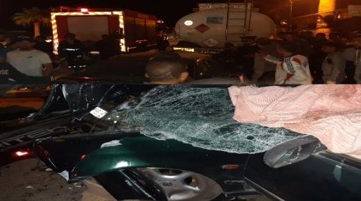 قتيل وجريح في حادث سير مروعة بمدخل مدينة بركان