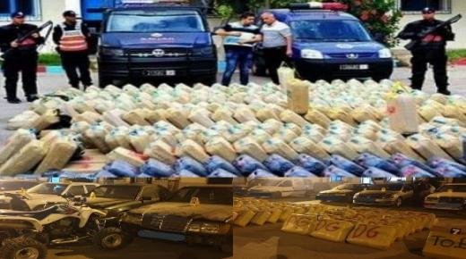 حجز أكثر من 5 أطنان و30 كلغ من مخدر الشيرا بالناظور