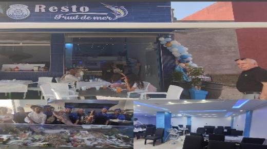 الجديد ببركان …افتتاح مطعم “فواكه البحر “”FRUIT DE MER”” بمواصفات فاخرة متخصص في جميع أنواع السمك