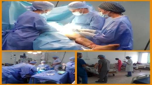 قافلة طبية بمستشفى الدراق ببركان للإشراف على عمليات جراحية في لفائدة المرضى