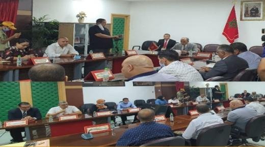 إنعقاد جلسة انتخاب رئيس المجلس الإقليمي لعمالة بركان ونوابه تحت إشراف عامل الإقليم