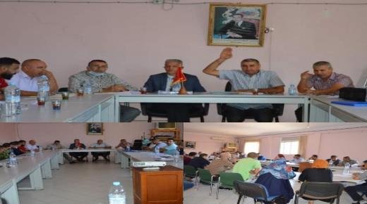 المجلس الجماعي لسيدي سليمان شراعة يعقد دورة إستثنائية للمناقشة والمصادقة على مجموعة من النقط