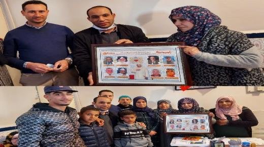 زهور معافة رئيسة جمعية مرضى السرطان ببركان تحظى بتكريم جريدتي “صباح الشرق” و”لوريونطال”