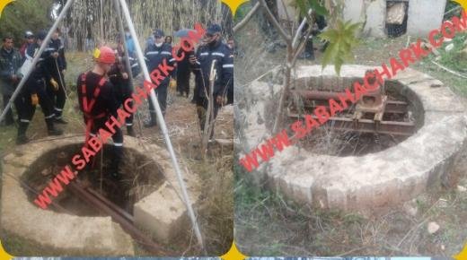 عاجل وحصري…سقوط سيدة بداخل بئر عمقه 35 متر بجماعة “لعثامنة”إقليم بركان عندما كانت تحاول السقي