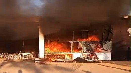 اندلاع حريق بمقهى بالسعيدية دون تسجيل خسائر بشرية