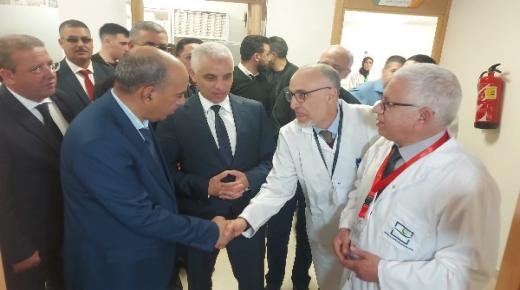 وزير الصحة والحماية الاجتماعية، يُعطي انطلاقة خدمات المركز الصحي بسيدي سليمان شراعة/بركان
