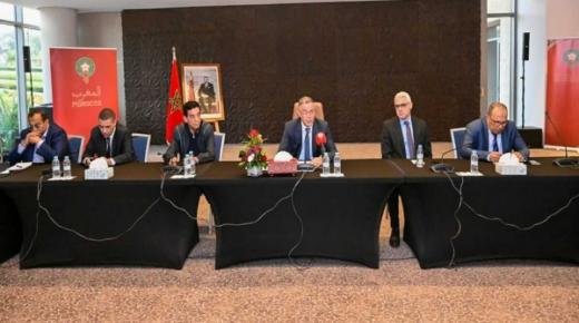 اجتماع المكتب المديري للجامعة الملكية المغربية لكرة القدم