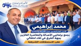 محمد إبراهيمي الأمين العام الجهوي لحزب “البام”يجمع برلمانيي الأصالة والمعاصرة الفائزين بجهة الشرق في لقاء احتفالي عقب الاستحقاقات التشريعية