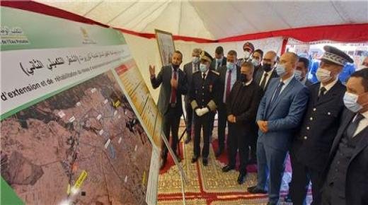 تاوريرت : إعطاء انطلاقة أشغال الشطر الثاني من مشروع توسيع و تهيئة شبكة التطهير السائل