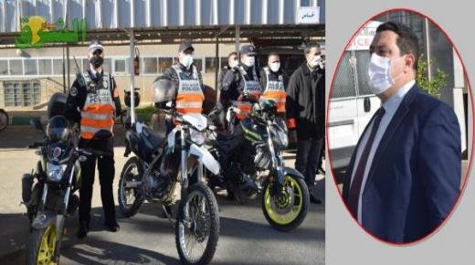 بعد منع احتفالات رأس السنة..تعزيزات أمنية مشددة ببركان من أجل ضمان سلامة المواطنين